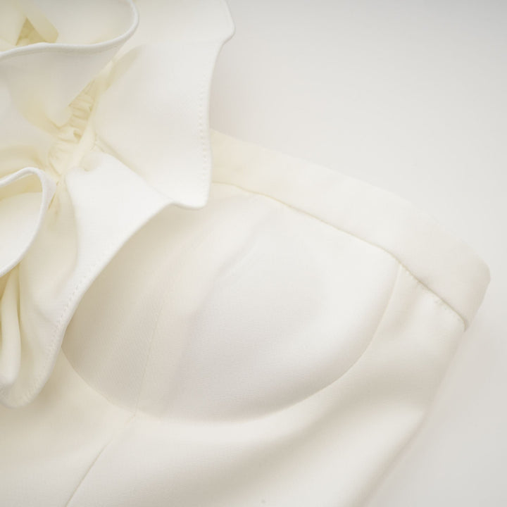 Levoire | Top Avec Application De Fleur Blanche