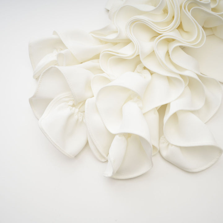Levoire | Top Blanc Avec Appliqué Floral