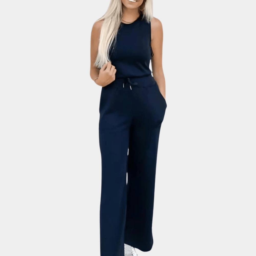 Levoire | Ensemble chic confort deux pièces Bleu marine