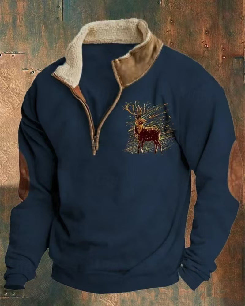 Levoire | Pull à fermeture éclair quart de tour tendance B135
