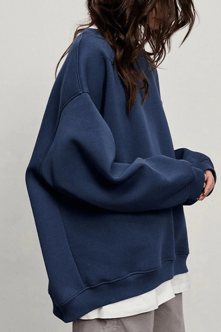 Levoire | Col rond surdimensionné pull femme pull gilet