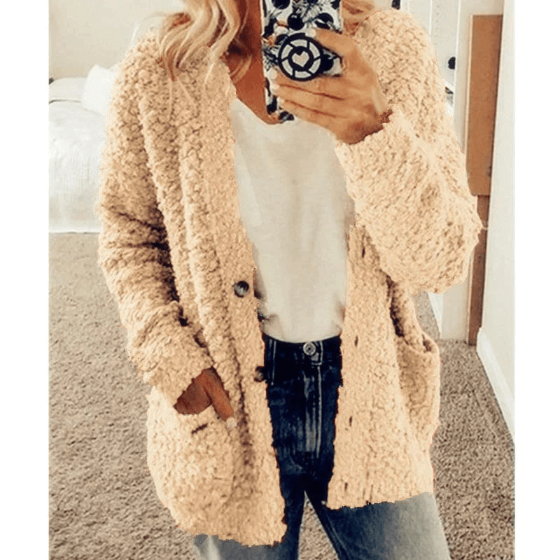 Levoire | Pull Tricoté Doux Femme Kaki