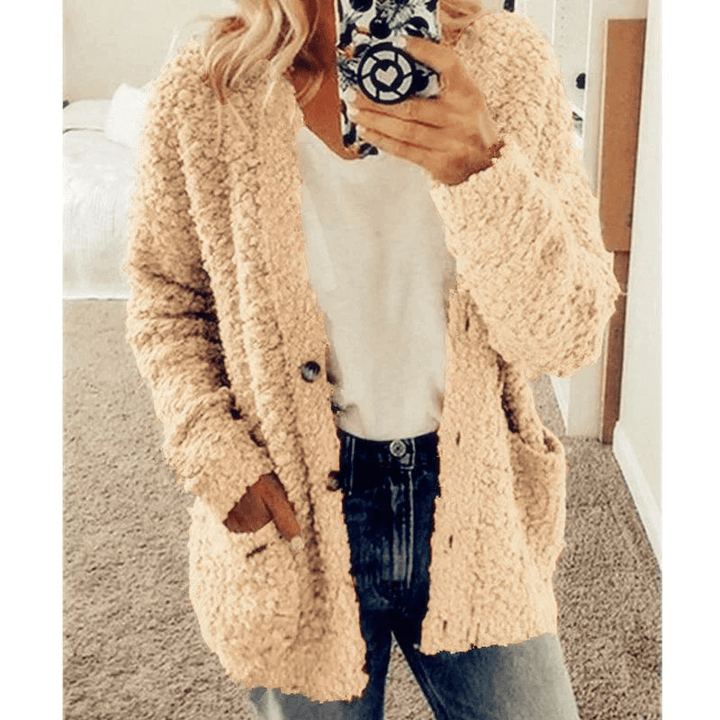 Levoire | Pull Tricoté Doux Femme Kaki
