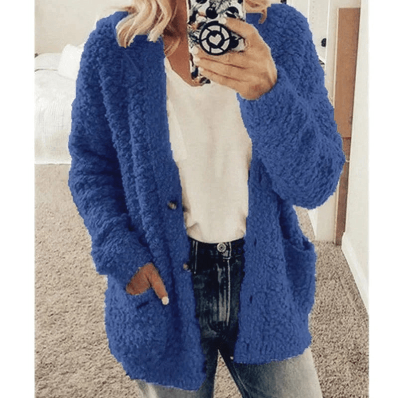 Levoire | Pull Tricoté Doux Femme Bleu
