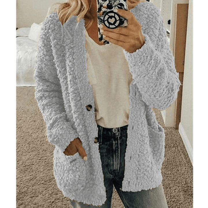 Levoire | Pull Tricoté Doux Femme Gris clair
