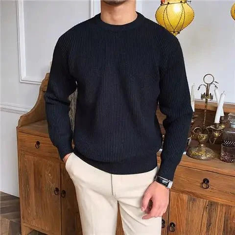 Levoire | Pull Homme Confortable Noir