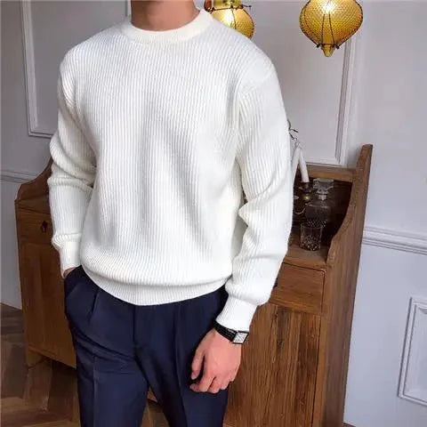 Levoire | Pull Homme Confortable Blanc