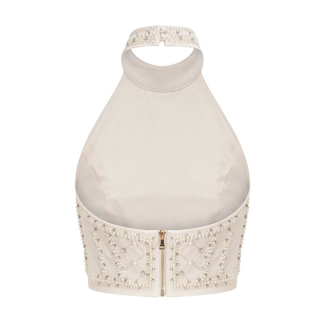 Levoire | Top Et Jupe Décorés Ensemble Assorti