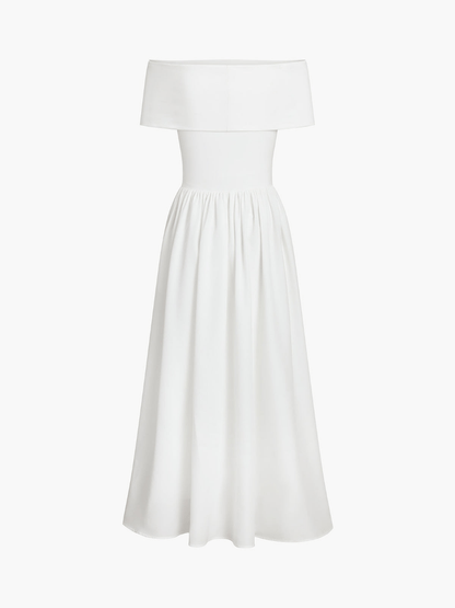 Levoire | Robe Maxi Décolletée Avec Élégance Intemporelle Robe Pour Femmes