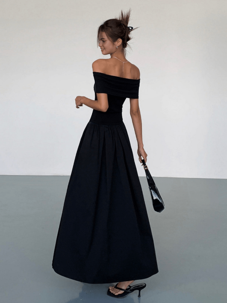 Levoire | Robe Maxi Décolletée Avec Élégance Intemporelle Robe Pour Femmes