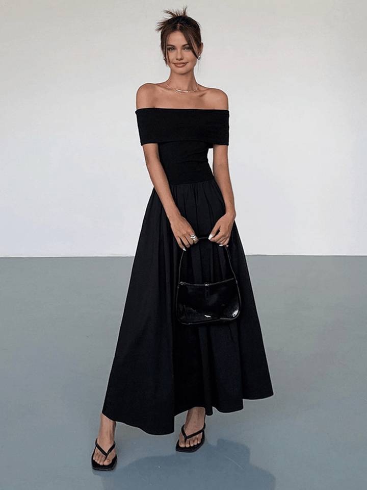 Levoire | Robe Maxi Décolletée Avec Élégance Intemporelle Robe Pour Femmes