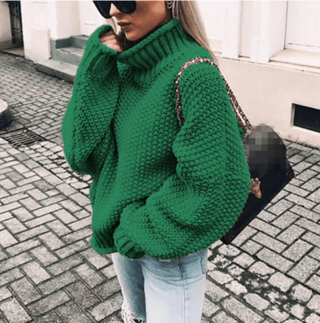 Levoire | Pull grande taille cosy femme Vert