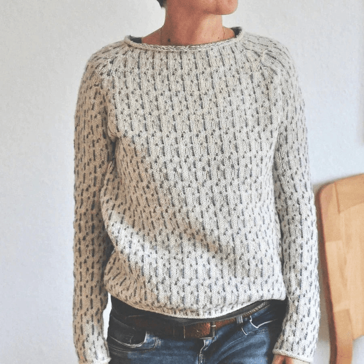 Levoire | Pull col bateau élégant femme