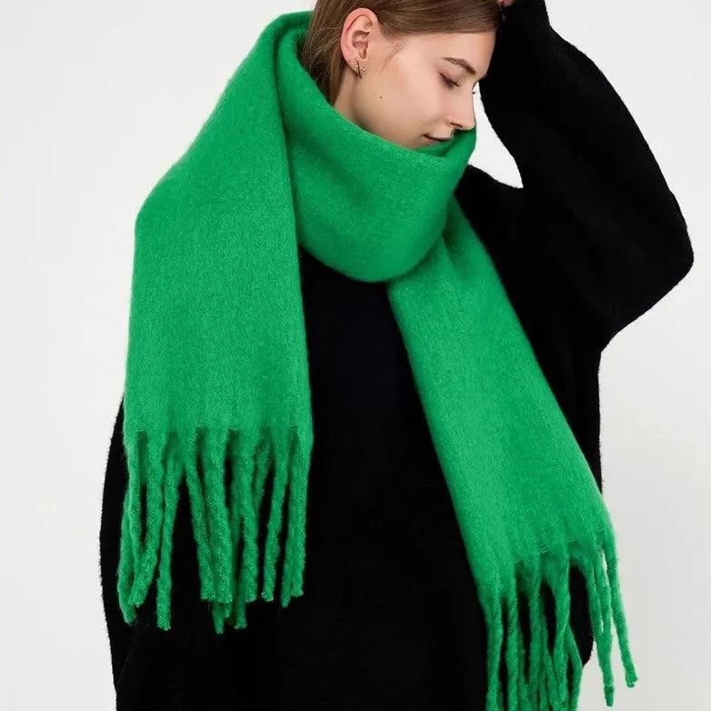 Levoire | Écharpe/Étole En Cachemire De Luxe Vert