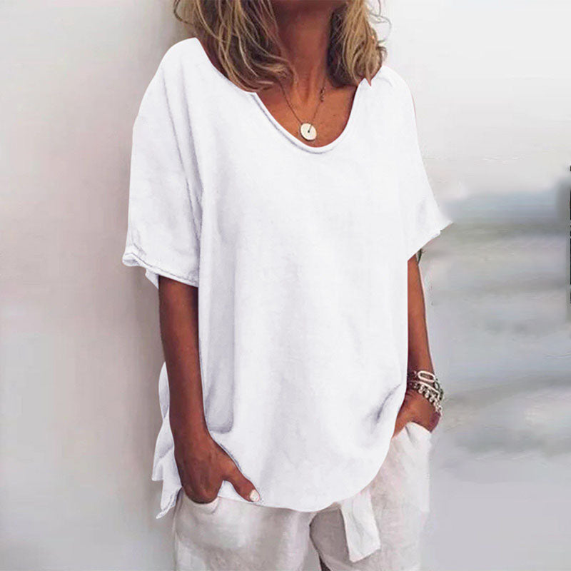 Levoire | Chemise Décontractée À Coupe Ample Blanc