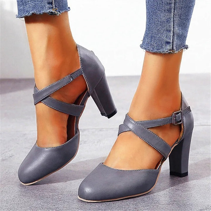 Levoire | Chaussures À Talons Pour Femmes Gris