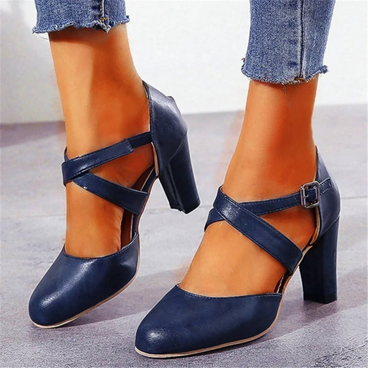 Levoire | Chaussures À Talons Pour Femmes Bleu