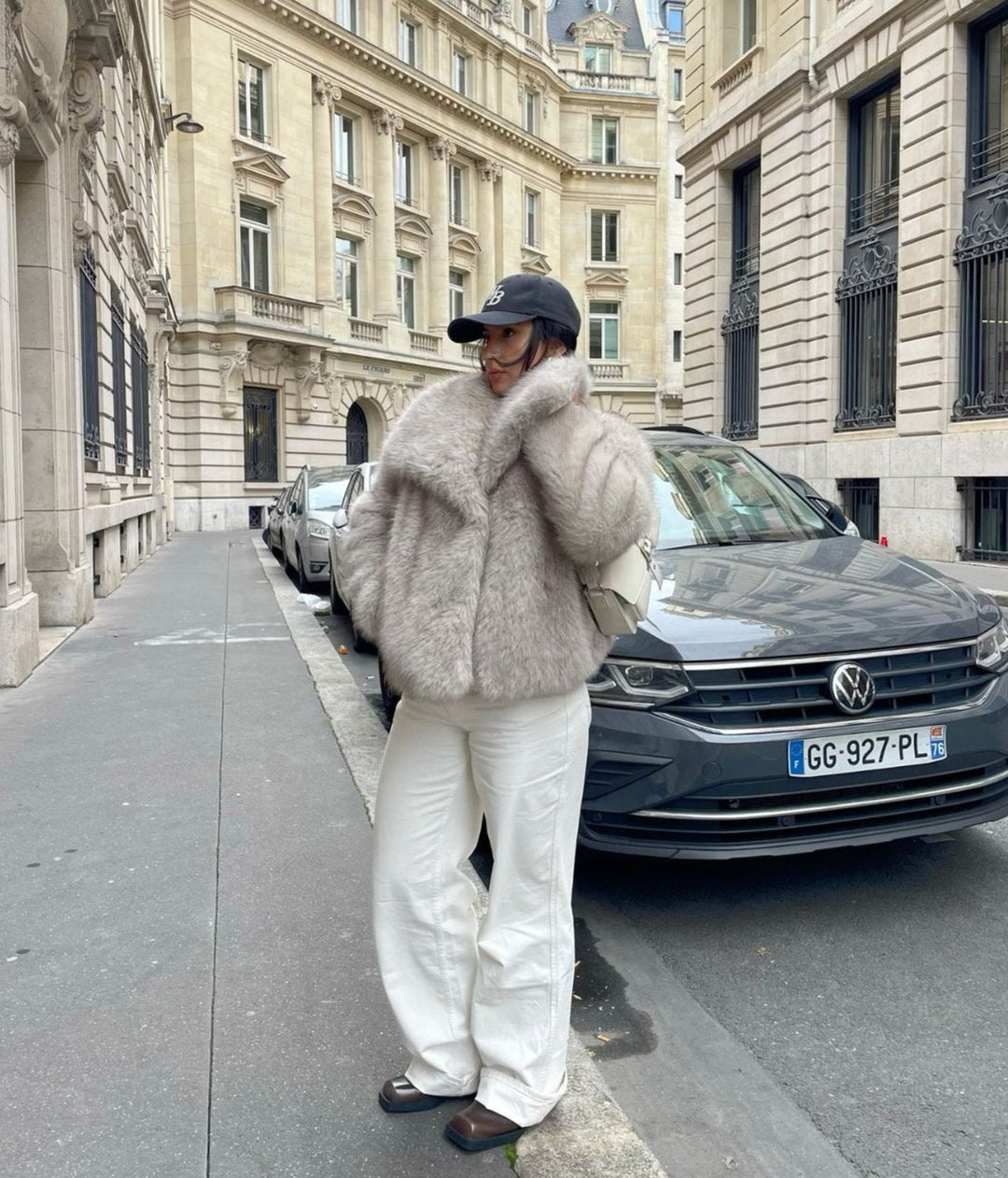 Levoire | Manteau En Fausse Fourrure Avec Look Luxueux