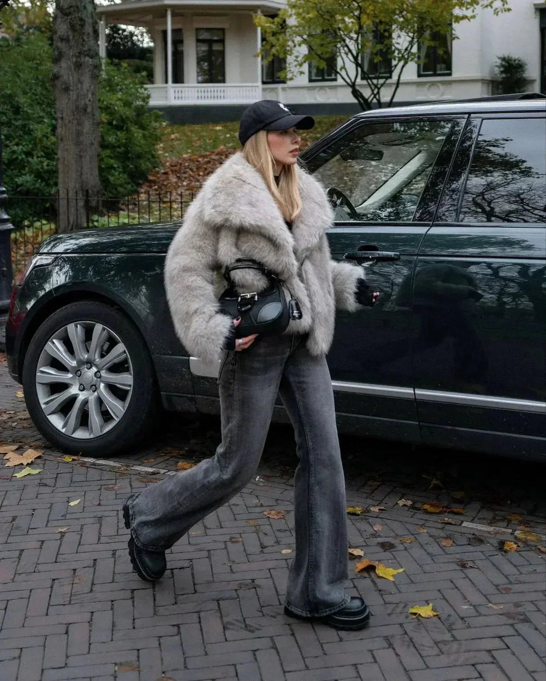 Levoire | Manteau En Fausse Fourrure Avec Look Luxueux