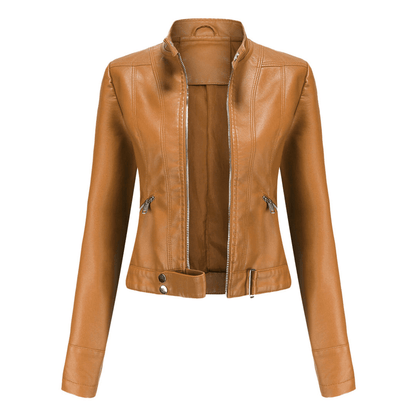 Levoire | Pantalon Jean Femme Élégant Confort Chameau