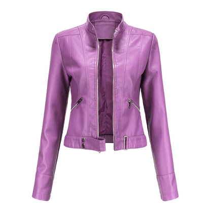 Levoire | Pantalon Jean Femme Élégant Confort Violet