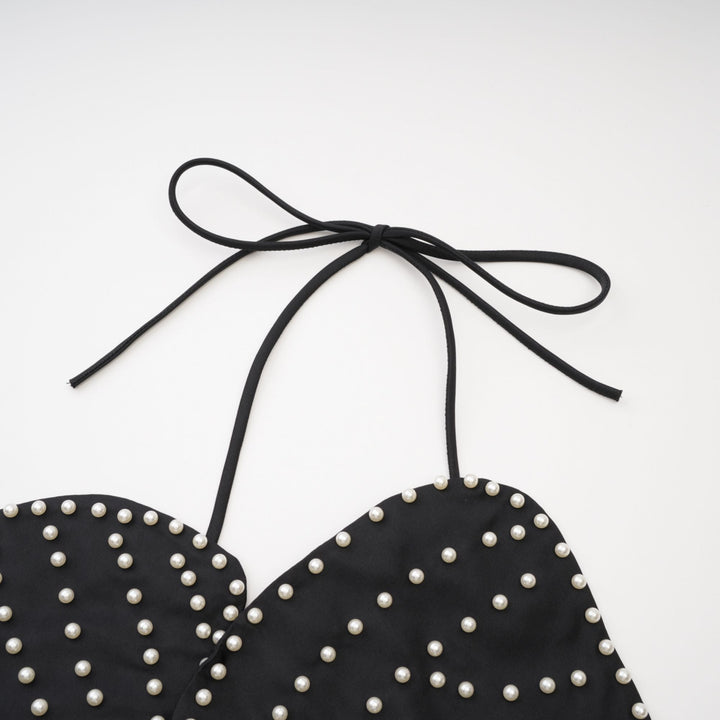 Levoire | Top Décoré De Fausses Perles