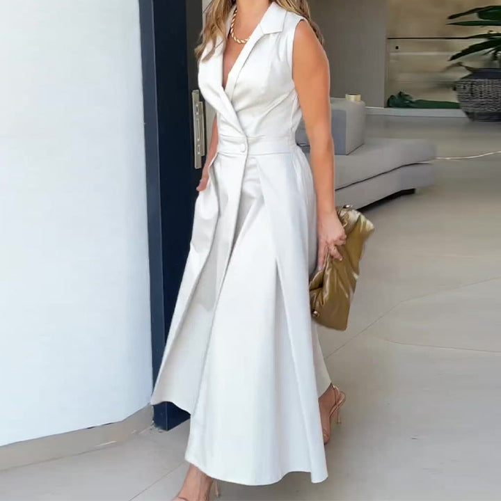 Levoire | Robe Midi Avec Décolleté En V Herde