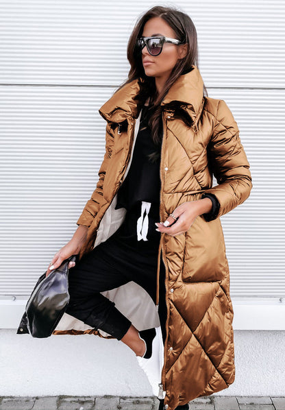 Levoire | Long Padded Jacket Braun