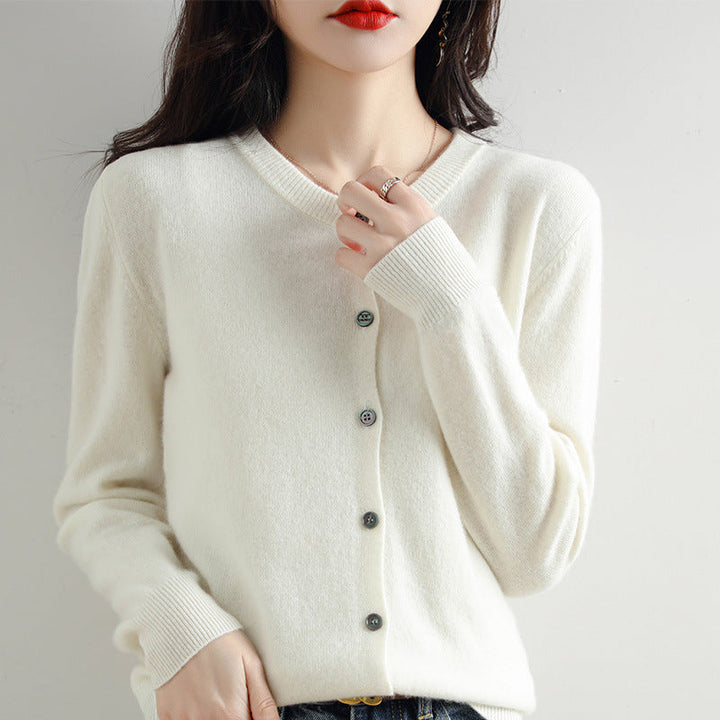 Levoire | Gilet En Tricot Douillet Pour Le Quotidien Blanc