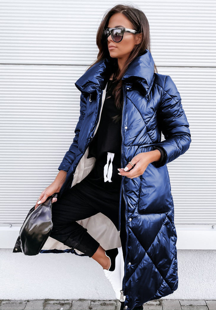 Levoire | Long Padded Jacket Bleu