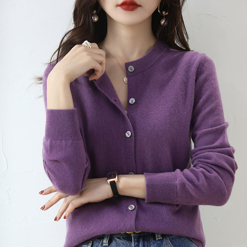 Levoire | Gilet En Tricot Douillet Pour Le Quotidien Lilas