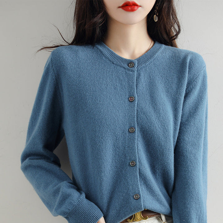 Levoire | Gilet En Tricot Douillet Pour Le Quotidien Bleu gris