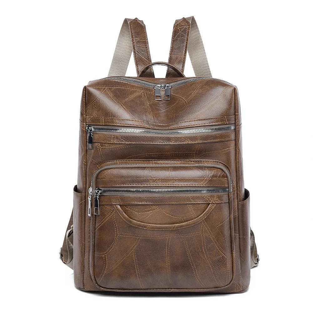 Levoire | Sac En Cuir Élégant Pour Femmes Brun foncé