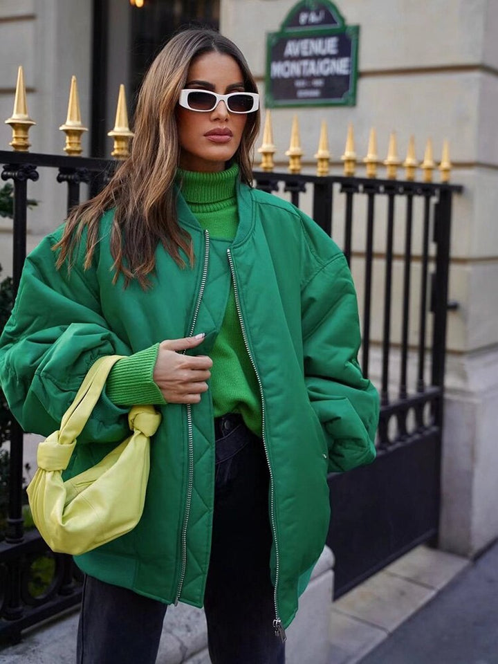 Levoire | Veste Bomber Pour Femmes Imirana Vert