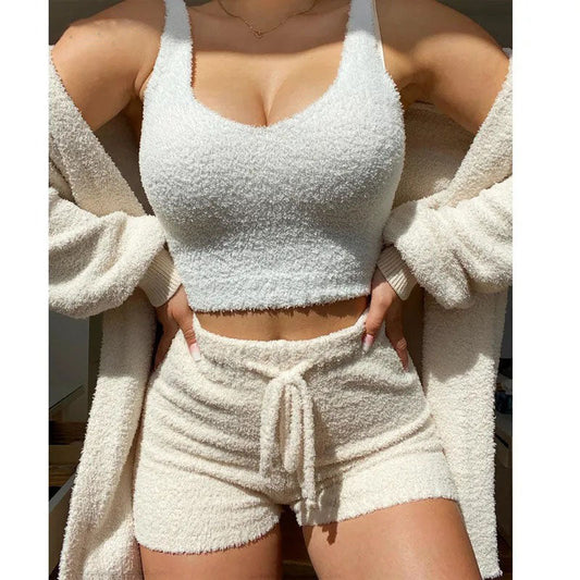 Levoire | 3-Osainen Pyjamasetti Beige