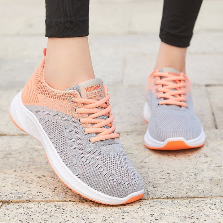 Levoire | Chaussures De Sport Légères Orthopédiques Pour Femmes Orange