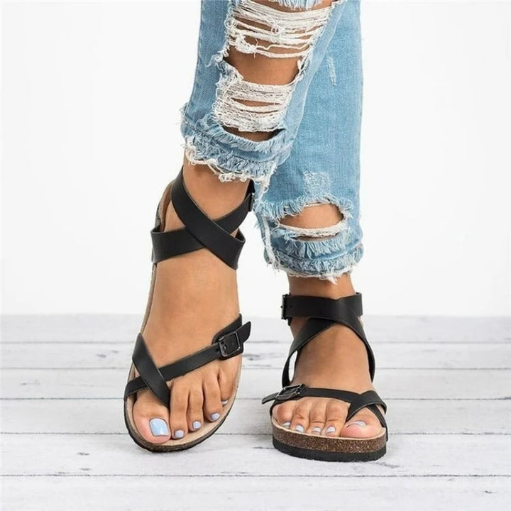 Levoire | Cuir Synthétique Sandales À Boucle