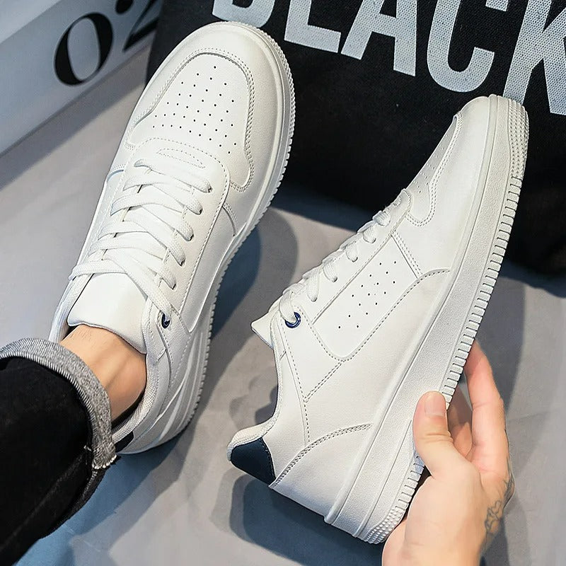 Levoire | Blanc Respirant Léger Chaussures Homme