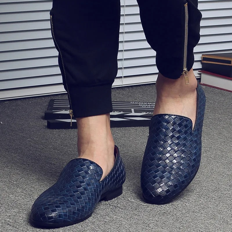 Levoire | Bottes En Cuir Tissées Luxe Et Confort Ensemble