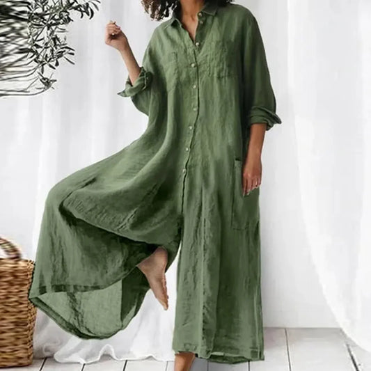 Levoire | Jum Jumpsuit Intemporel Pour Femmes Vert foncé