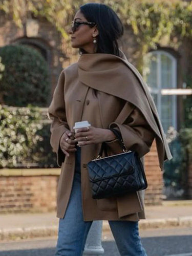 Levoire | Veste Avec Écharpe