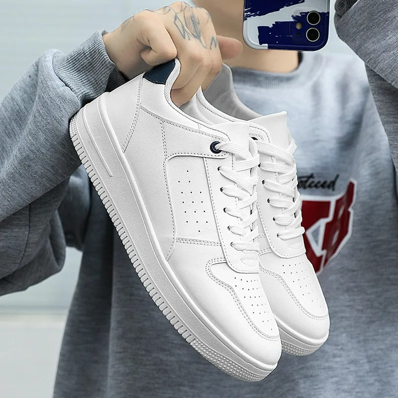Levoire | Blanc Respirant Léger Chaussures Homme