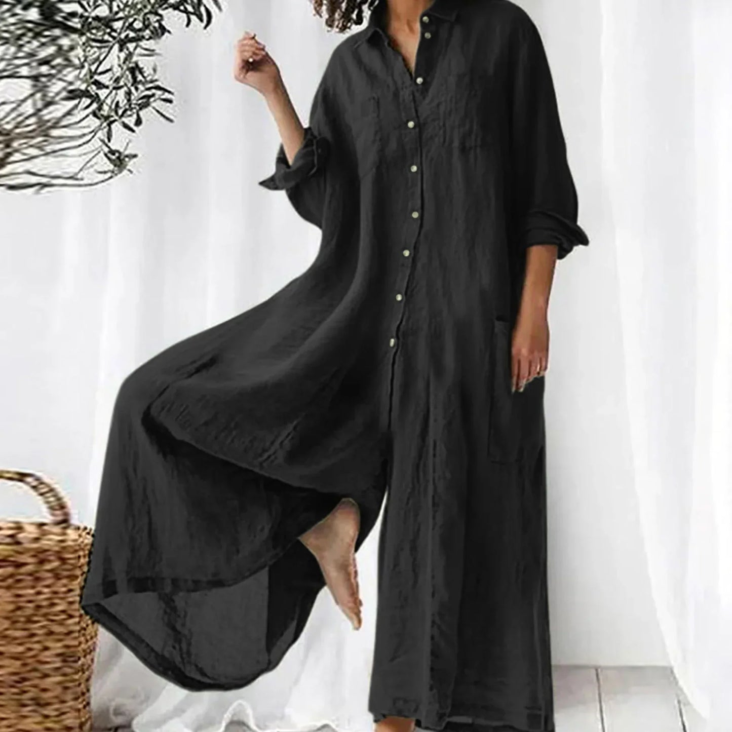 Levoire | Jum Jumpsuit Intemporel Pour Femmes Noir