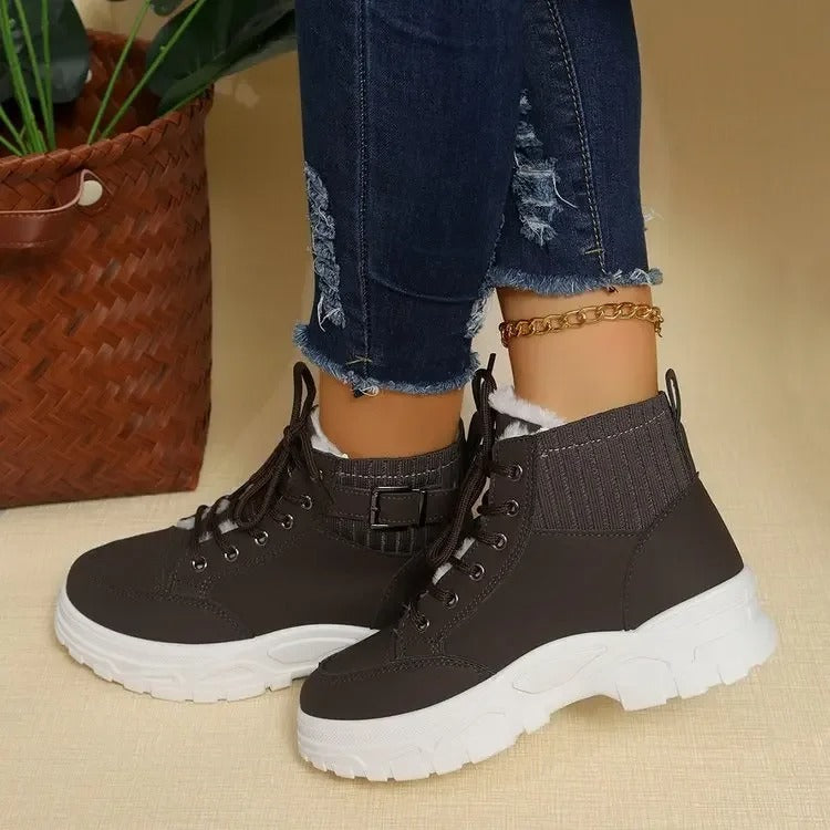 Levoire | Bottes À Plateforme Sportives À Lacets Pour Femmes