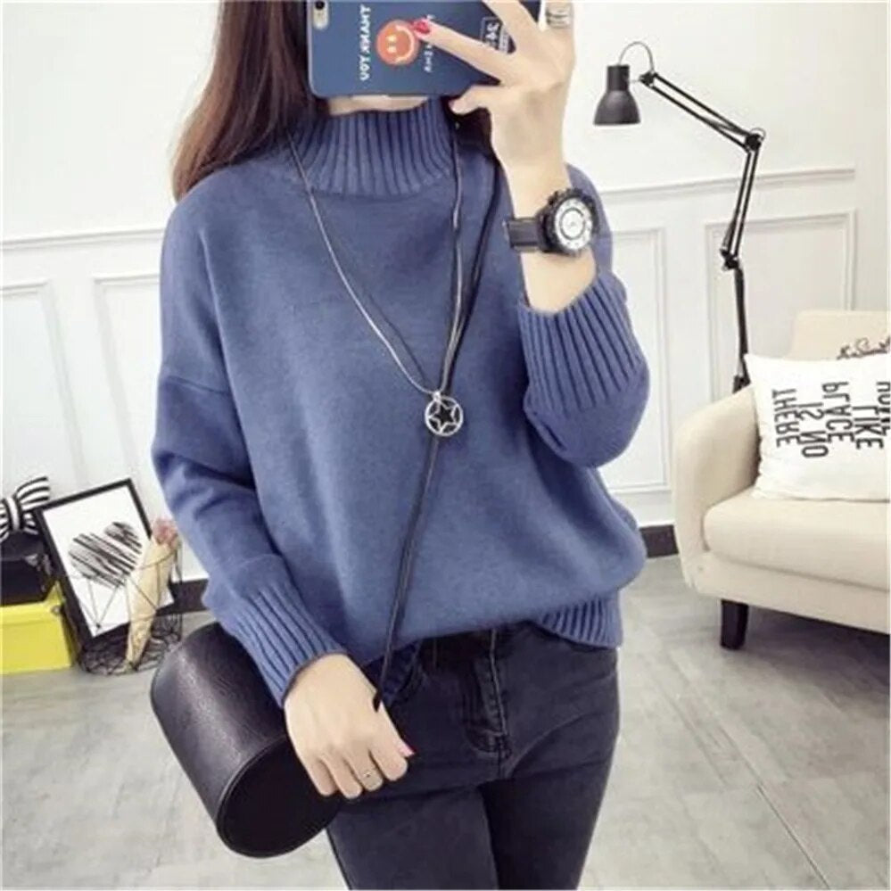 Levoire | Doux Pull Look Cachemire une taille Bleu