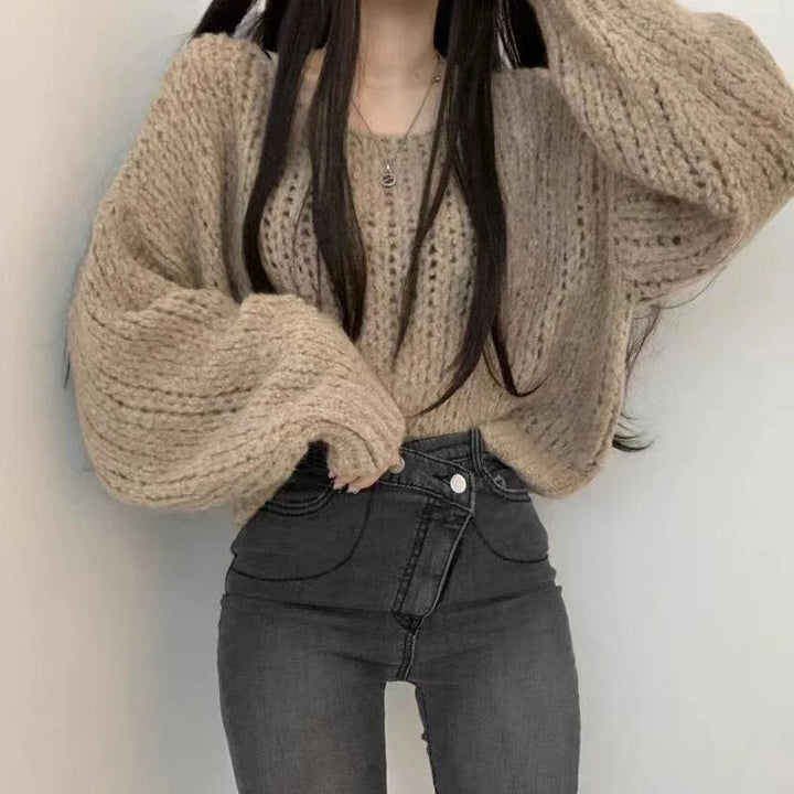 Levoire | Tricoté À Manches Amples une taille Khaki