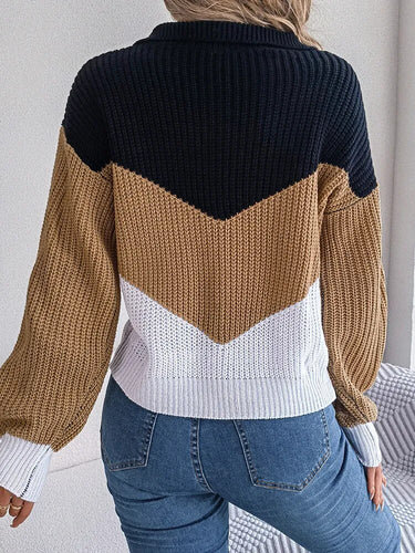 Levoire | Gilet Multicolore À Col En V