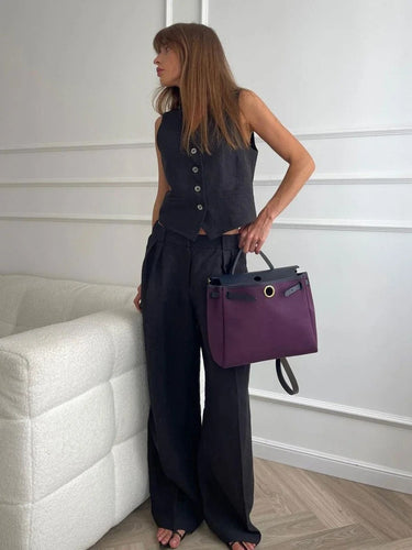 Levoire | Gilet Et Pantalon En Coton Ensemble Deux Pièces
