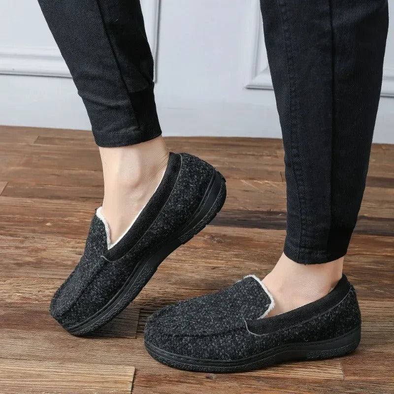 Levoire | Chaussons Chauds Semelle Durable Pour Hommes