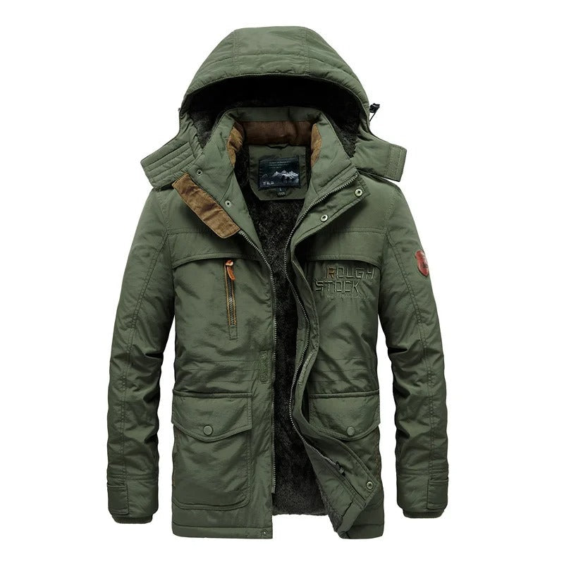 Levoire | Manteau D'Hiver Confortable Pour Hommes Vert